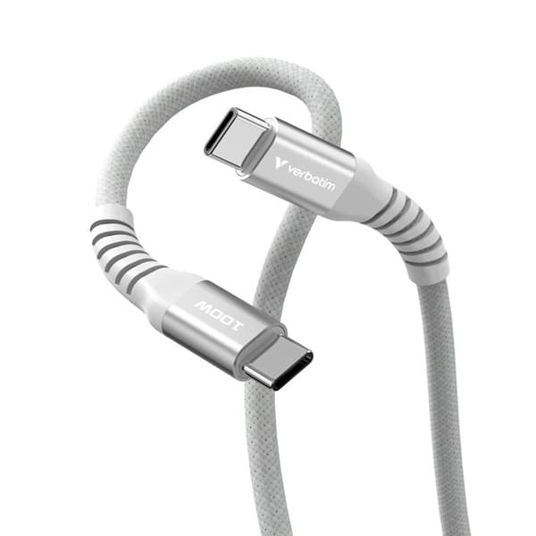 VERBATIM KABEL USB-C/USB-C 100W GRÅ