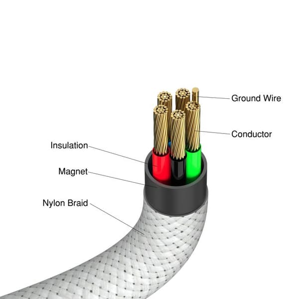 VERBATIM KABEL USB-C/USB-C 100W GRÅ