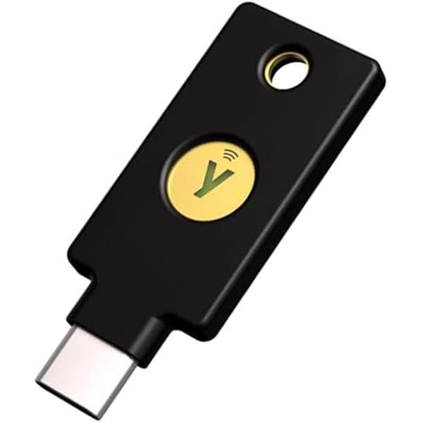 Säkerhetsnyckel - YUBICO - YubiKey 5C NFC - FIPS 140-2 - Multi-protokoll - USB-C
