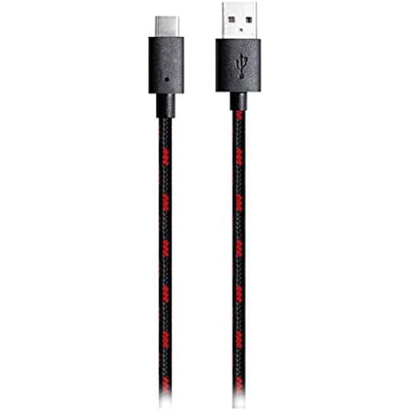 Ardistel 027102 USB-kabel 3 m USB A USB C Svart, Röd - USB-kablar (3 m, USB A, USB C, 3.0 (3.1 Gen 1), hankontakt/hane