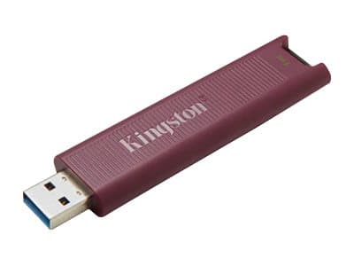 Kingston DataTraveler Max - USB-flashstasjon - 1 TB - USB 3.2 Gen 2 Rød