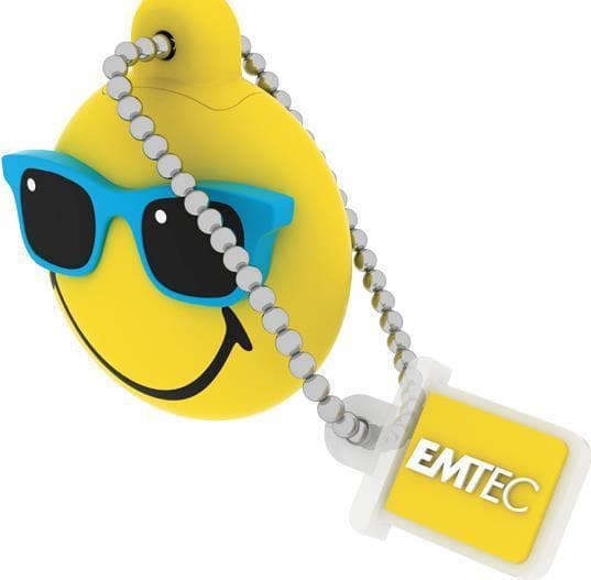 Emtec ECMMD16GSW108 USB-minne 16GB 2.0 USB-kontakt Typ A Svart - Blå - Gul (ECMMD16GSW108) Svart, Blå, Gul