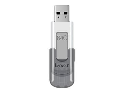 Lexar JumpDrive V100 - USB flash-enhet - 64 GB - USB 3.0 - grå