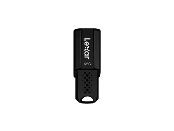 MEMORY DRIVE FLASH USB3 128GB S80 LJDS080128G-BNBNG LEXAR musta