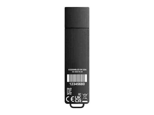 DataLocker Sentry 5 Managed 128GB USB FIPS 140-3 Level 3, 128 GB, USB Type-A, 3.2 Gen 1 (3.1 Gen 1), 260 MB/s, Cap, Black