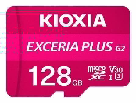 Kioxia LMPL2M128GG2, 128 GB, MicroSDXC, Klasse 10, UHS-I, 100 MB/s, 65 MB/s