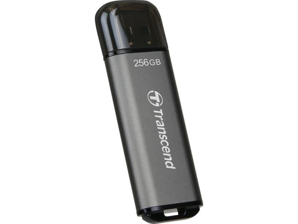 Transcend JetFlash 920, 256 GB, USB Type-A, 3.2 Gen 1 (3.1 Gen 1), 420 MB/s, Med lokk, Grå