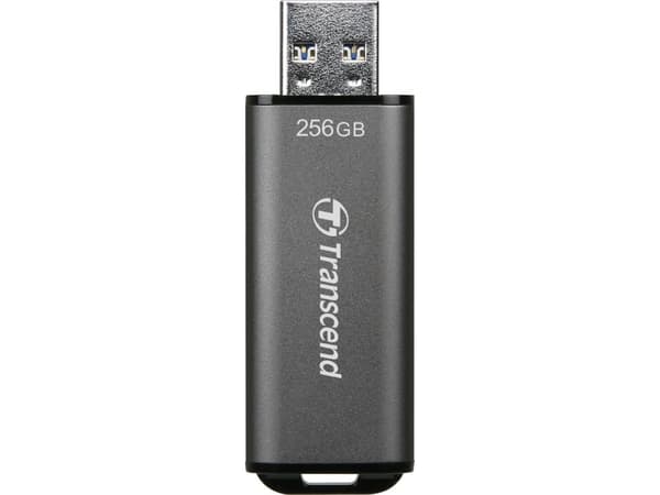 Transcend JetFlash 920, 256 GB, USB Type-A, 3.2 Gen 1 (3.1 Gen 1), 420 MB/s, Med lokk, Grå