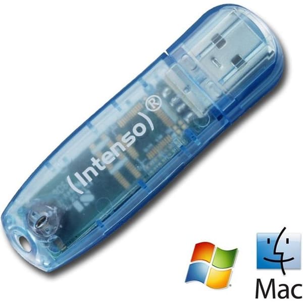Intenso Rainbow Line 4 GB Blå