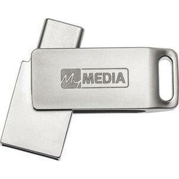 Minnessticka MyMedia Silvrig 128 GB