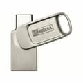 Miniatyrbild 1 av 2: Minnessticka MyMedia Silvrig 128 GB