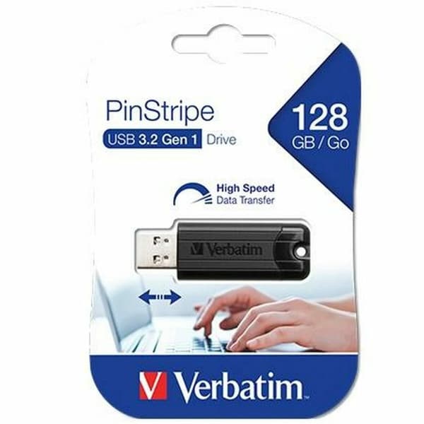 USB-Penn Verbatim Svart 128 GB