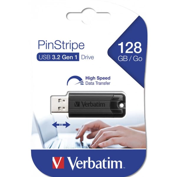 USB-Penn Verbatim Svart 128 GB Sort