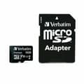 Miniatyrbild 3 av 8: Micro-SD Minneskort med Adapter Verbatim Svart 16 GB