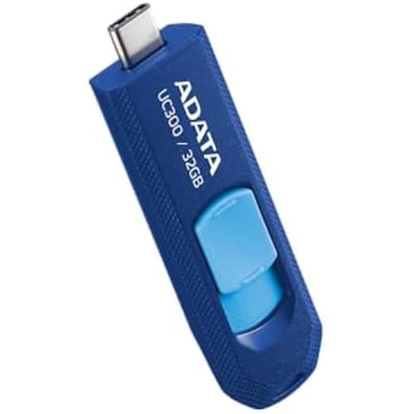 USB-minne - ADATA - UC300 - 32 GB - USB 3.2 Typ C - 5 Gbps överföringshastighet