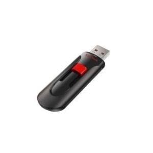 SanDisk Cruzer Glide - USB-muistitikku - 128 Gt (SDCZ60-128G-B35)