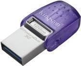 Kingston DataTraveler microDuo 3C - USB-minne - 128GB - USB 3.2 Gen 1 / USB-C (DTDUO3CG3/128GB)