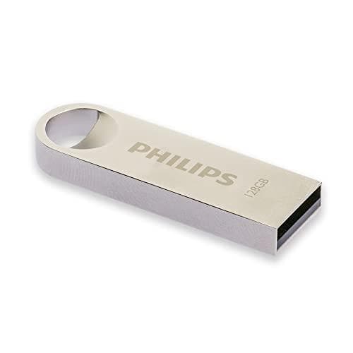 Philips USB 2.0 128 GB Moon (FM12FD160B/00) Sølv