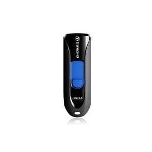 Transcend JetFlash 790 - USB-minne - 32GB - USB3.0 (TS32GJF790K) Svart, Blå