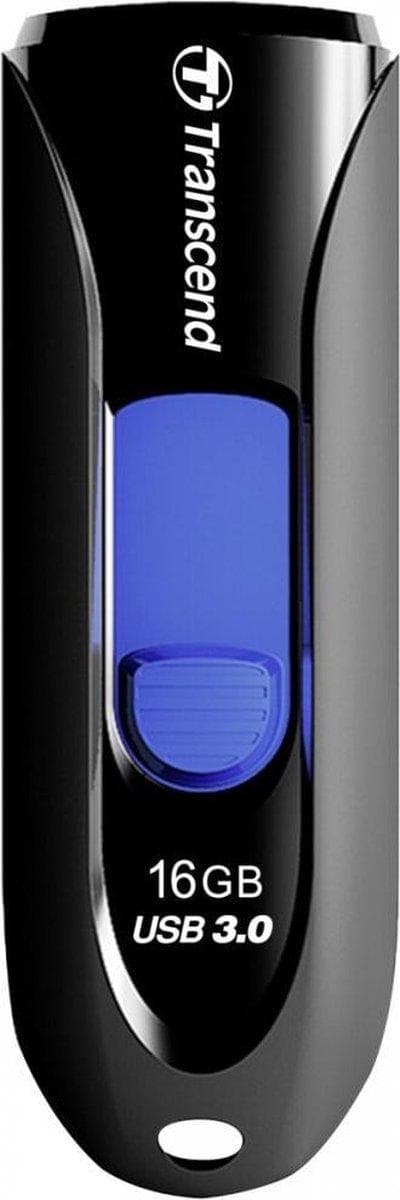 Transcend JetFlash 790 - USB-minne - 16 GB Svart