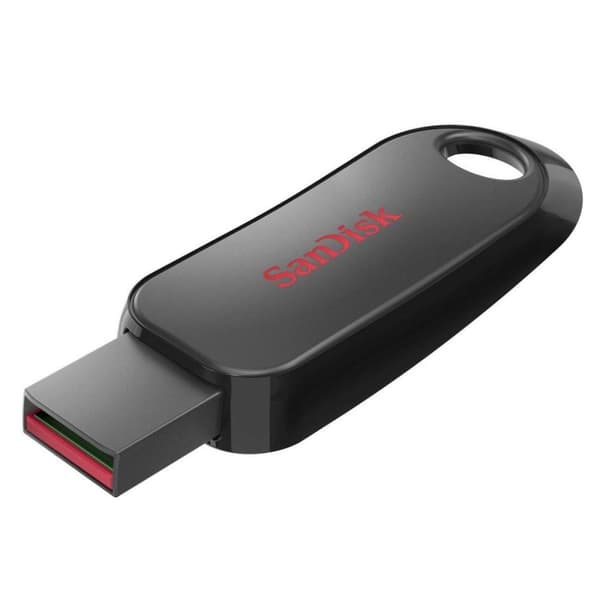 SanDisk Cruzer Snap USB-minne 64 GB USB 2.0 Svart SDCZ62-064G-G35 Svart