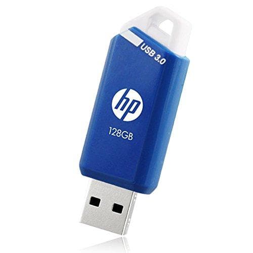 PNY x755w USB Stick 128GB Capless design (HPFD755W-128) Blå, Vit