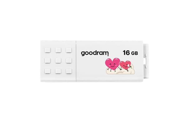 Goodram UME3 Valentine USB-minne 16 GB USB Typ-A 3.2 Gen 1 (UME3-0160W0R11-V) Vit