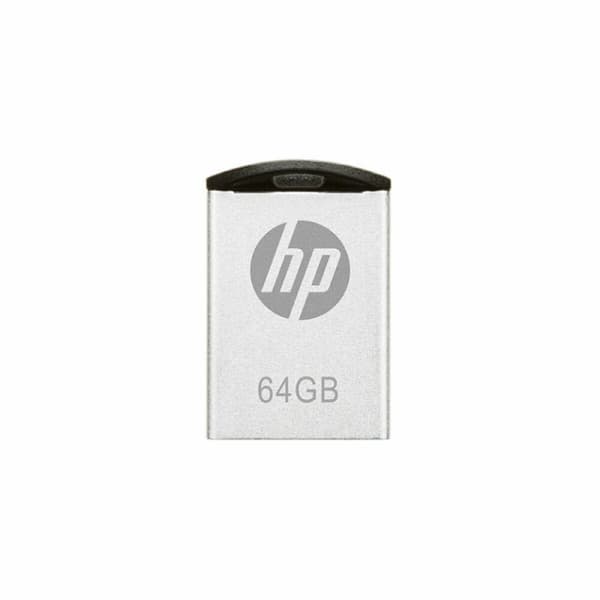 USB-minne HP HPFD222W-64 Silvrig Metall 64 GB