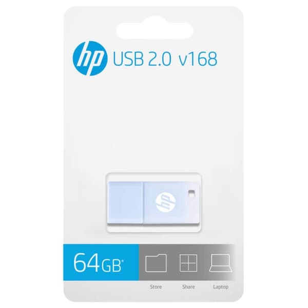 USB-stik HP HPFD168B-64 Blå 64 GB Blå