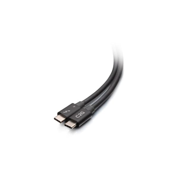 C2G 2.5ft Thunderbolt 4 USB C