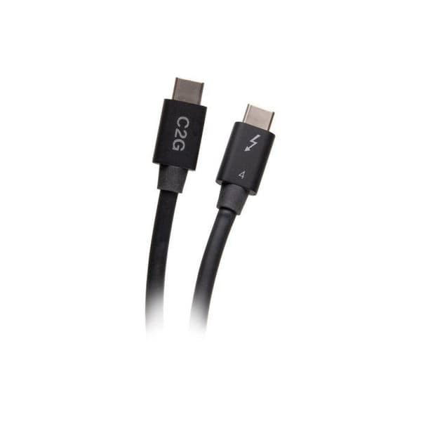 C2G 2.5ft Thunderbolt 4 USB C
