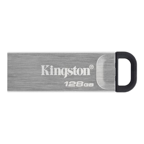 Kingston Technology DataTraveler Kyson USB-muistitikku 128 GB USB Type-A 3.2 Gen 1 (3.1 Gen 1) Hopea Hopea