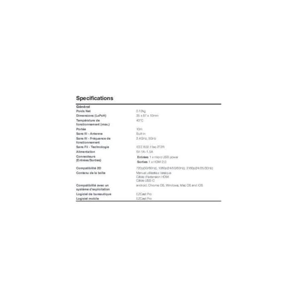 OPTOMA WIFI HDMI MODUL - UHDCASTPRO