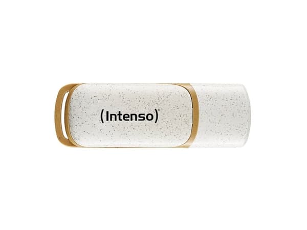 Intenso Green Line, 64 GB, USB A-tyyppi, 3.2 Gen 1 (3.1 Gen 1), 70 MB/s, Suojus, Beige, Ruskea Beige, Ruskea
