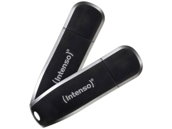 Intenso 3533494, 64 GB, USB Type-A, 3.2 Gen 1 (3.1 Gen 1), 70 MB/s, Keps, Svart Svart