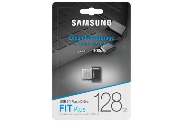 Samsung MUF-128AB USB-minne 128 GB USB Typ-A 3.2 Gen 1 (3.1 Gen 1) Grå, Silver