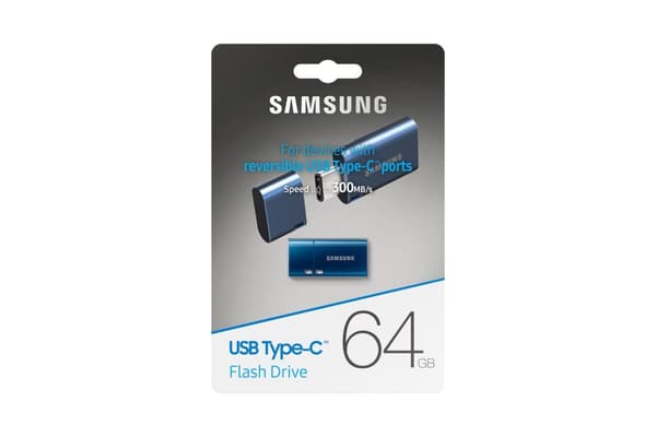 Samsung MUF-64DA USB-flashdrev 64 GB USB Type-C 3.2 Gen 1 (3.1 Gen 1) Blå