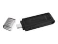 Miniatyrbild 3 av 5: USB-nyckel - KINGSTON - DataTraveler 70 - 64GB - USB-C - 3.2 Gen 1