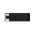 Miniatyrbild 2 av 5: USB-nyckel - KINGSTON - DataTraveler 70 - 64GB - USB-C - 3.2 Gen 1