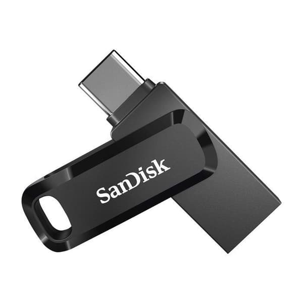 SanDisk Ultra Dual Drive Go SDDDC3-128G-G46 Svart USB-minne 128 GB USB 3.0