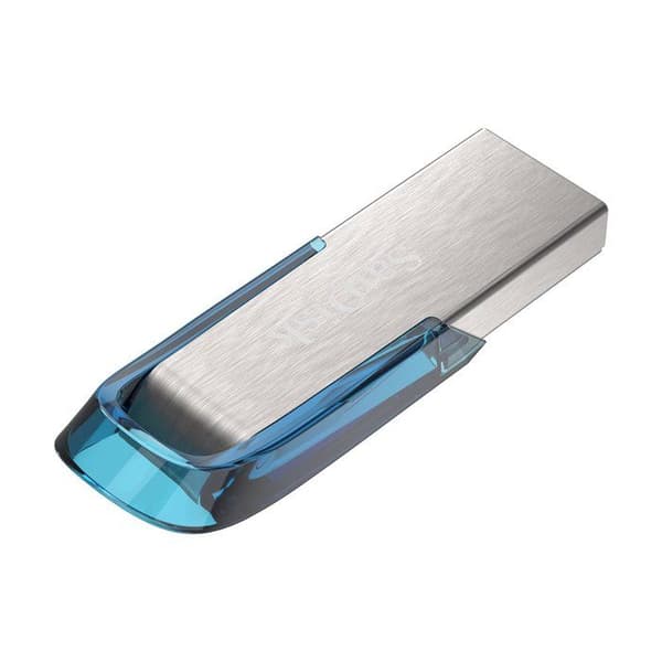 SanDisk Ultra Flair 64GB USB-minne Blå, Silver