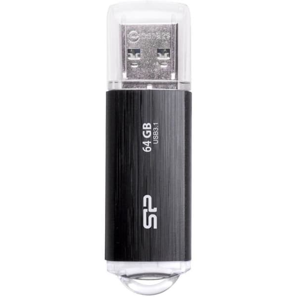 SILICON POWER USB Flash Drive 3.1 B02 - 64 GB - Svart
