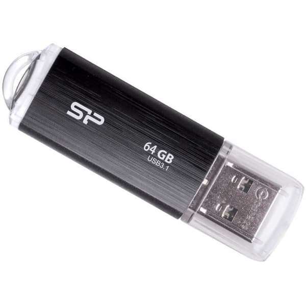 SILICON POWER USB Flash Drive 3.1 B02 - 64 GB - Svart Svart