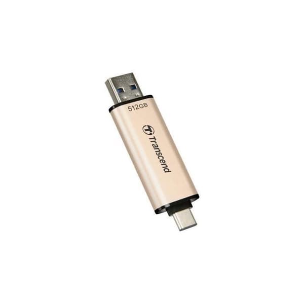 USB-minne - Transcend - JetFlash 930C - 512 Go - USB-C / USB-A - Kompatibel med smartphones och PC