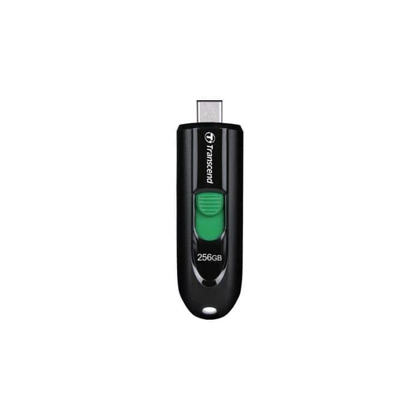 USB-nyckel - Transcend - JetFlash 790C - 256 GB - USB-C - USB 3.2 Gen 1 Svart