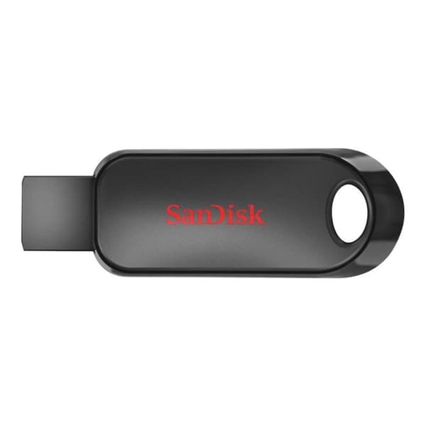 SANDISK Cruzer Snap 32GB USB-nyckel - USB 2.0 - Svart