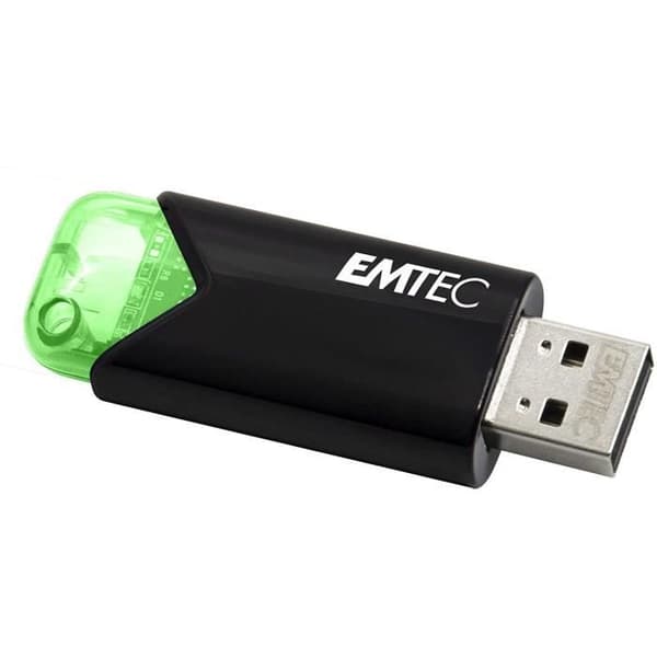 USB-nyckel - EMTEC - B110 - 64GB - USB 3.0 - Läshastighet 20MB/s - Grön färg