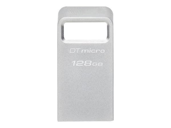 LAGRING, Usb-minnen, 128 GB, Kingston 128 GB Dtmicro 200 MB/s Metal Usb 3.2