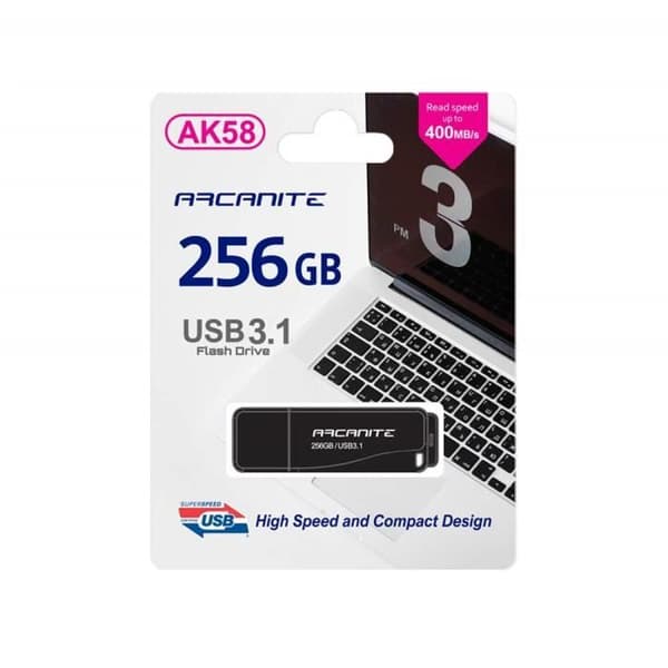 USB 3.1-nyckel - ARCANITE - AK58256G - 256 GB - USB 3.0