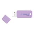 Miniatyrbild 1 av 6: INTEGRAL Pastell USB-nyckel - 16 GB - USB 2.0 - Lavendel